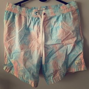 Tye Dye Men’s Modern Swim Shorts